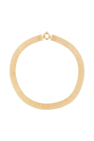 Colar Maille Plata Ouro amarelo