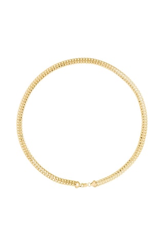 Colar Maille Ovale Ouro amarelo
