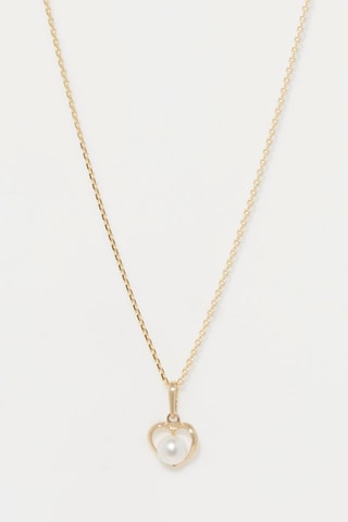 Pendente Lova Pearl Ouro amarelo e pérola de água doce
