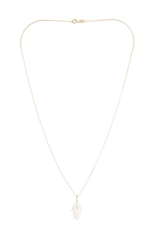 Pendente Main de Fatma Ouro amarelo