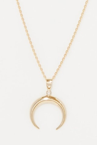 Pendente Meia-lua - Ouro amarelo
