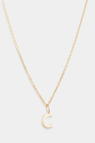 Pendente Letra C Ouro amarelo