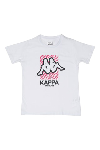 T-shirt e calções - Branco e preto