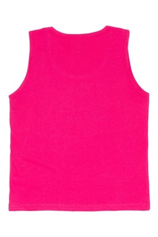 Camisola de alças - Branco, preto e rosa