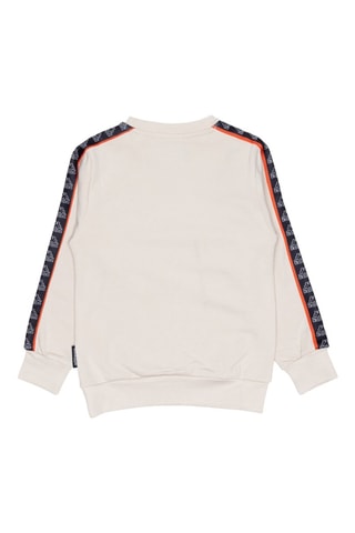 Conjunto sweat e calças de treino - Branco e preto