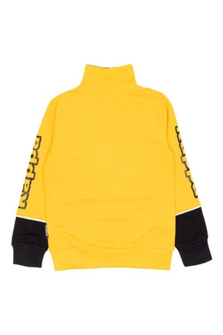 Conjunto casaco e calças de treino - Preto e amarelo