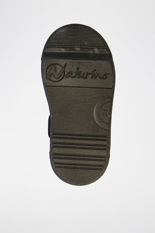 Botins de couro Dord - Preto e dourado