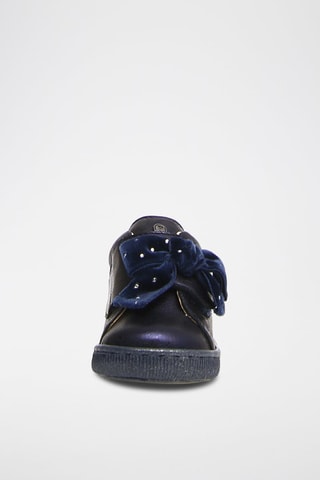 Botins de couro Koornia - Branco e azul
