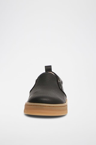 Slip-on em couro de vitelo Prato - Preto