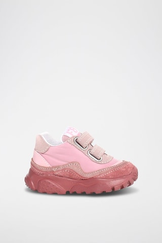 Sapatilhas em nobuck - Rosa