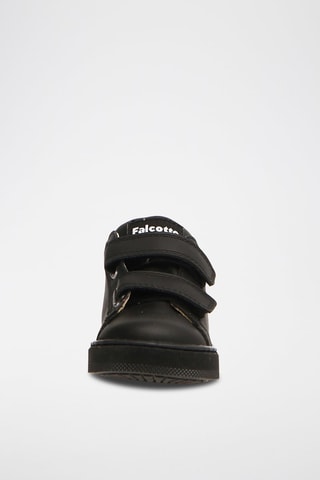 Sapatilhas de couro New Leryn - Preto