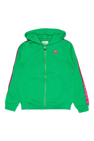 Sweat com capuz - Verde