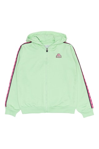 Sweat com capuz - Verde