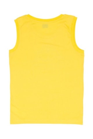 Camisola de alças - Preto e amarelo
