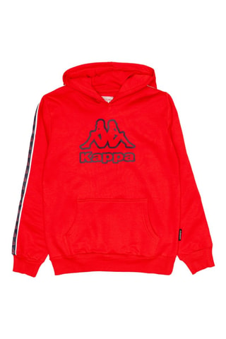 Sweat com capuz - Vermelho