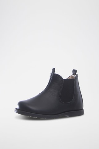 Boots em couro de napa Winter Wood - Preto