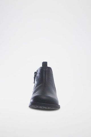 Boots em couro de napa Winter Wood - Preto