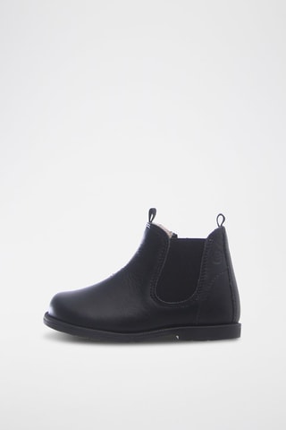 Boots em couro de napa Winter Wood - Preto