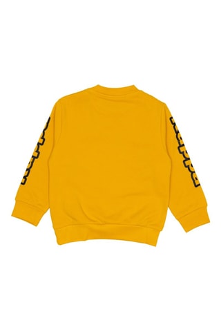 Conjunto sweat e calças de treino - Preto e amarelo