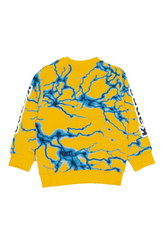 Conjunto sweat e calças de treino - Preto e amarelo