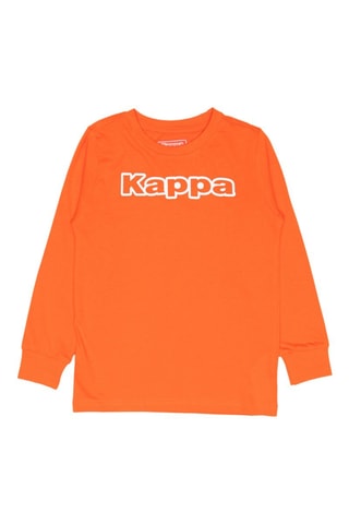 T-shirt - Branco e laranja