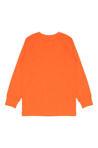 T-shirt - Branco e laranja