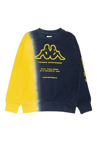 Sweat e calças - Branco, preto e amarelo