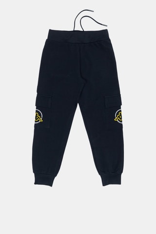 Sweat e calças - Branco, preto e amarelo