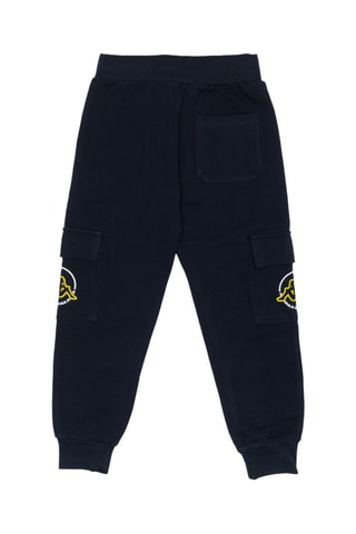 Sweat e calças - Branco, preto e amarelo
