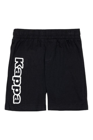 Camisola de alças e calções - Branco, preto e laranja