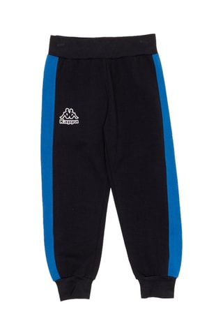 Conjunto sweat com capuz e calças de treino - Preto e verde