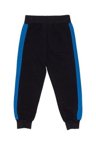 Conjunto sweat com capuz e calças de treino - Preto e verde