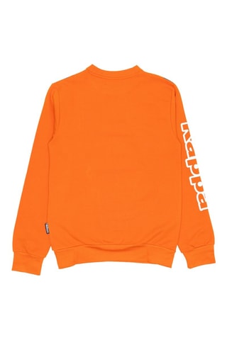 Conjunto sweat e calças de treino - Preto e laranja