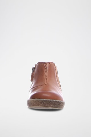 Botins em couro napa