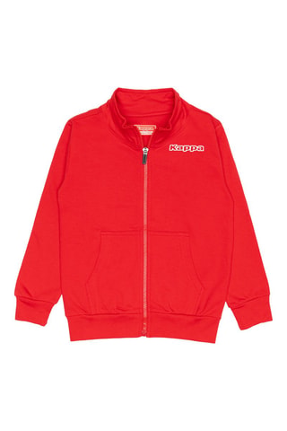 Sweat e calças - Branco, preto e vermelho