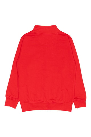 Sweat e calças - Branco, preto e vermelho