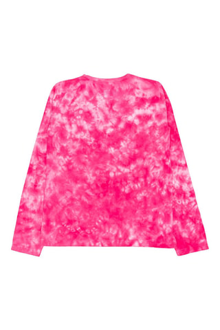 T-shirt tie and dye - Rosa