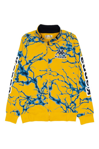 Conjunto casaco e calças de treino - Preto e amarelo