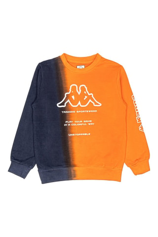 Sweat e calças - Branco e laranja