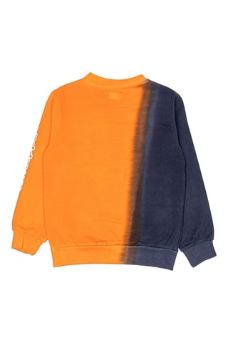 Sweat e calças - Branco e laranja