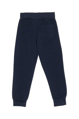 Conjunto sweat com capuz e calças de treino - Vermelho e azul