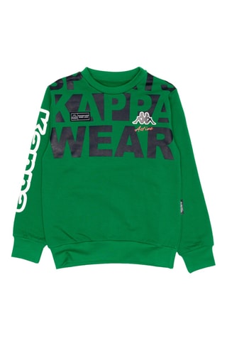Conjunto sweat e calças de treino - Preto e verde