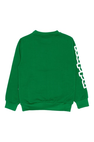 Conjunto sweat e calças de treino - Preto e verde