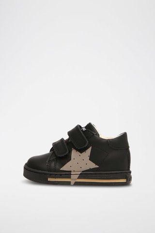 Boots em couro de vitelo Venus - Preto