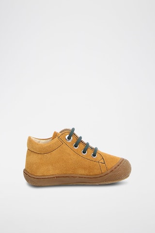 Botins em nobuck - Mostarda