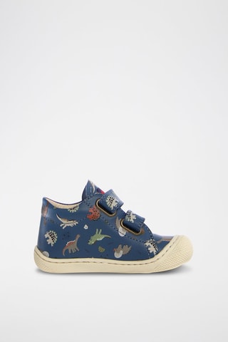 Boots em couro de vitelo Cocoon - Azul-marinho