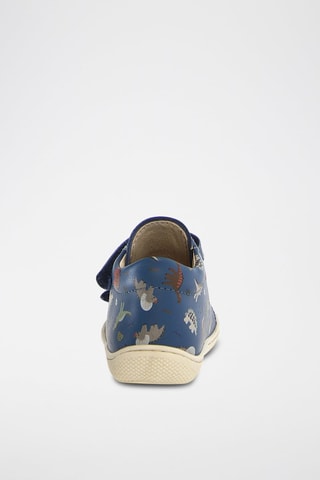 Boots em couro de vitelo Cocoon - Azul-marinho