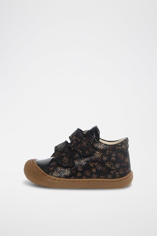 Botins de couro Cocoon - Preto