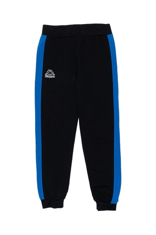 Conjunto sweat com capuz e calças de treino - Preto e verde