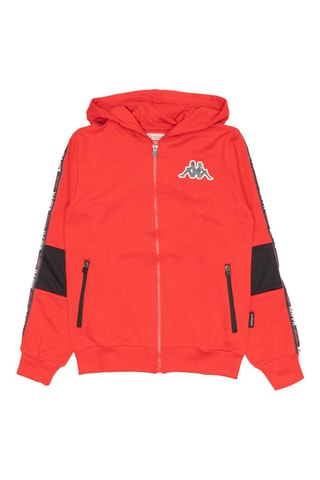 Sweat com capuz - Vermelho